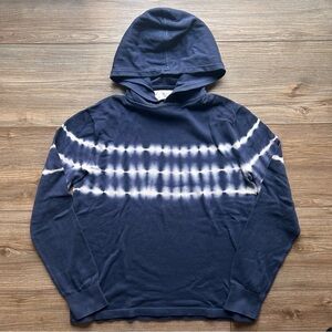 Banana Republic | Heritage Collection Navy / White Tie Dye Cotton Hoodie (Small)